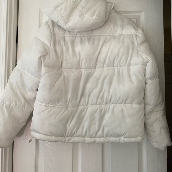 US Polo Association White Hooded jacket size large - Picture 2 of 6